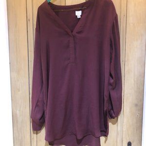 Long Sleeve Tunic/Blouse